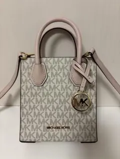 MICHAEL KORS ミニショルダーバッグ ホワイト ピンク