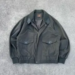 00's vintage スエード調ブルゾン 短丈 アメカジ シティーボーイ