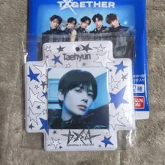 TXT ビジュアルスクエアフォトシール、ケース　テヒョン