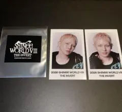 SHINee WORLD VIII ランダフォトカード key - メルカリ