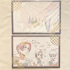 鬼滅の刃 冨岡義勇 竈門炭治郎 ダイニング ポスカセット