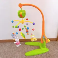 スマイルメリー 赤ちゃん タイマー機能 うさぎ きりん ぞう くま ミラー