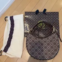 希少○トリーバーチフラワーバケットバッグ2WAY ショルダーバッグ総柄 