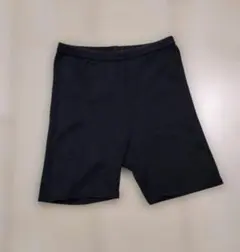 3分丈　黒いスパッツ サイズ130