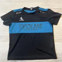 svolme サッカーシャツ ブラック/ブルー