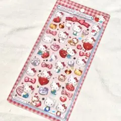 ボンボンドロップシール　第二弾　キティ　赤BONBONDROP サンリオ