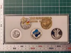 EXPO'75 沖縄国際海洋博覧会 記念メダル 魚 セット 純銀 刻印 25g