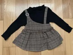 チェック柄チュニック 80サイズ