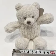 ジェラートピケ くまのぬいぐるみ ホワイト タグ付きのサムネイル