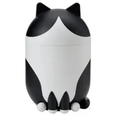 IKEA グレイシモイス　猫　収納ボックス　ハチワレ②