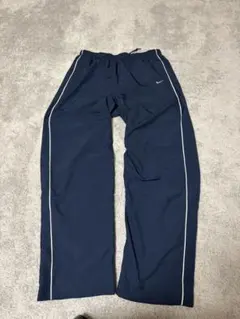 90s 00s Nike baggy nylon pants navy y2k