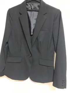 ru 美品/上下/黒リクルートスーツ（ブレザー・スカート）