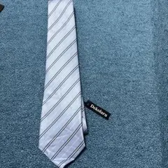 Dekolaru 水色 ストライプ ネクタイ