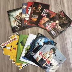 映画パンフレット11冊まとめ売り　平成公開　ハリーポッター　千と千尋　もののけ姫