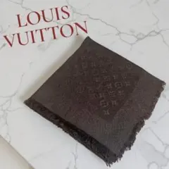 LOUIS VUITTON ルイヴィトン ショール モノグラム 美品