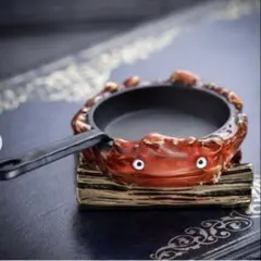 ハウルの動く城 未使用品　カルシファーのアンティークトレイ＆キーホルダーセット