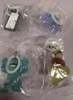 モンスターズインク めじるしアクセサリー 4種セット　セミコンプリート