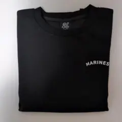 MARINES クルーネック長袖スウェットトレーナー
