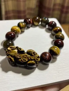 タイガーアイ 貔貅ブレスレット