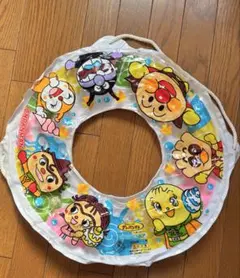 アンパンマン 浮き輪 50cm ロープ付き