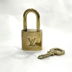 U2505-6【訳あり】ルイヴィトン　南京錠　パドロック　カデナ　鍵付き 321