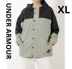 UNDER ARMOUR アンダーアーマー　ウインドジャケット　黒／カーキXL