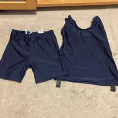 【2回着用美品】セパレート水着　150 紺　ネイビー