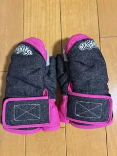 MASHALO スキー スノーボード ミトン グローブ　3〜4才用