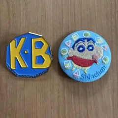 クレヨンしんちゃん 春日部防衛隊 K.Bバッジ ピンバッジ 缶バッジのサムネイル