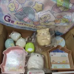 9点セット　すみっコぐらし ソフビ　タオル　ドール　缶バッジ　キーホルダー