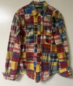 Ralph Lauren ラルフローレン チェック パッチワーク シャツ 11