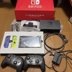 即日発送‼️Switch 本体 大乱闘スマッシュブラザーズ、グラセフセット