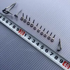 Fuji チタン製　釣り竿用　ガイド 補修用パーツ　１３個のサムネイル