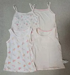 ユニクロ　ベビー　コットン　メッシュ　インナー　90　４枚セット