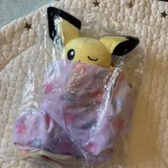 【新品未使用】ポケモンセンター限定 ミニブランケット抱きぬいぐるみ ピチュー