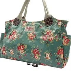 cathkidston キャスキッドソン　トートバッグ　花柄　A4収納　通勤