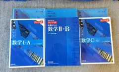書込みなし美品チャート式 数学Ⅰ+A、II+B、Cセット 数研出版