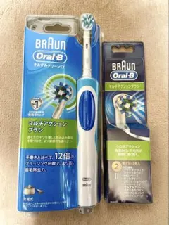 ブラウン 電動歯ブラシ オーラルB すみずみクリーンEX 替えブラシ2本付き