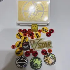 【ケース付】ポケカ アクリルダメカンマーカー　ダメカンケース　サイコロ　コイン