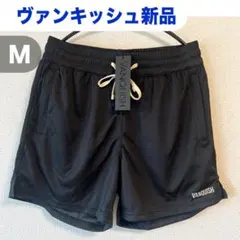【新品タグ付】VANQUISH FITNESS メッシュショーツ 黒 Mサイズのサムネイル