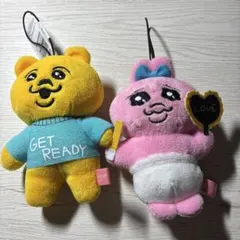 おぱんちゅうさぎ　着衣クマ　ストラップ　まとめ売り