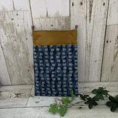 スマホポーチ　(和柄)ハンドメイド