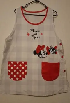 ミニー　ミニーマウス　保育士　エプロン