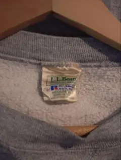 80s L.L.Bean RUSSELL ATHLETIC スウェット　グレー