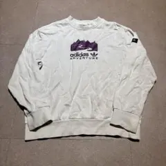 Adidas originals トレーナー　スウェット　アイボリー　XS