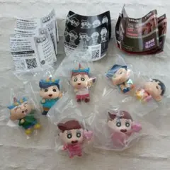 クレヨンしんちゃん ガチャガチャ まとめ売り 7個セット