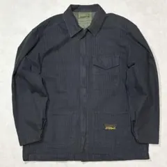 STUSSY ストライプ カバーオール 2025年最新】STUSSY 柄：ストライプ/ヒッコリー カバーオールの人気