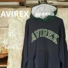 AVIREX アヴィレックス アーチロゴフードパーカー メンズ XLサイズ