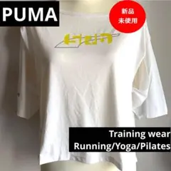 新品★PUMA TRAINING TOP SCRUNBLE Lサイズ スリット有