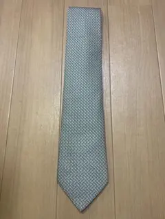 HERMES 幾何学模様 ネクタイ